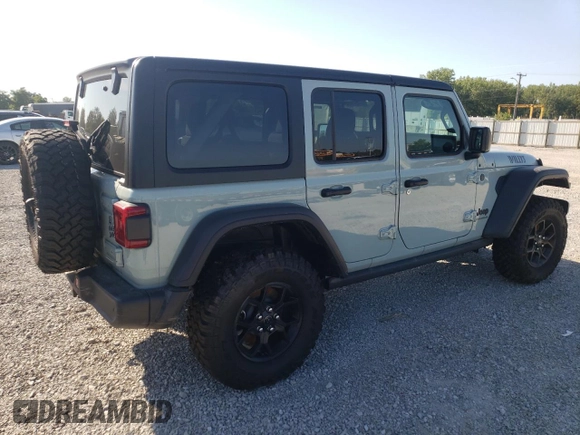 2024 Jeep Wrangler Sport S с VIN 1C4PJXDG6RW267276, выставлен на аукционе Copart как лот 68360524 с пробегом Не указан миль и Списание • Salvage title. История ставок и продаж доступна на DreamBid. Изображение 3.