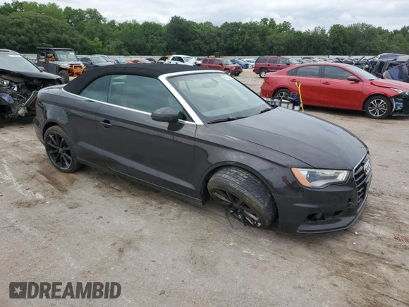 2015 Audi A3 1.8T Premium Plus with VIN WAU5CLFF8F1101636, listed as a Copart auction lot 56336754 with 125,709 mi miles and Salvage Title. Bid and sale history available at carsss.com. Image 4.