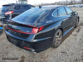 2023 Hyundai Sonata SEL Plus with VIN KMHL44J24PA336047, listed as a Copart auction lot 50872785 with 11,353 mi miles and Salvage Title. Bid and sale history available at carsss.com. Image 3.