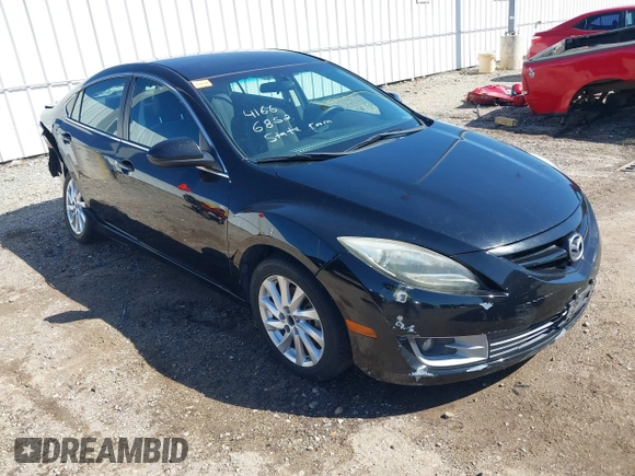 2013 Mazda 6 i Touring with VIN 1YVHZ8DH6D5M02499, listed as a IAAI auction lot 41666852 with 153,270 mi miles and . Bid and sale history available at DreamBid. Image 1.