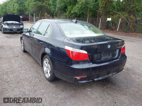 2007 BMW 5 Series 530xi with VIN WBANF735X7CU24974, listed as a IAAI auction lot 42705471 with 79,456 mi miles and . Bid and sale history available at DreamBid. Image 3.