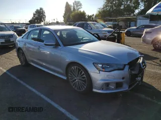 2017 Audi A6 Premium Plus with VIN WAUG8AFC4HN043024, listed as a Copart auction lot 78255264 with 101,265 mi miles and Salvage title. Bid and sale history available at DreamBid. Image 4.