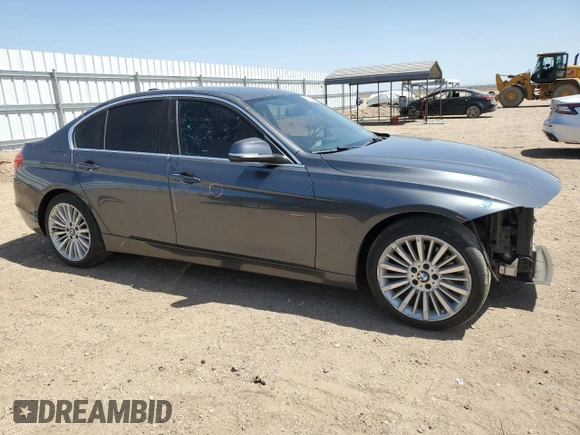 2013 BMW 3 Series 328i with VIN WBA3C1C56DF437440, listed as a Copart auction lot 61389475 with 122,736 mi miles and Salvage title. Bid and sale history available at DreamBid. Image 4.