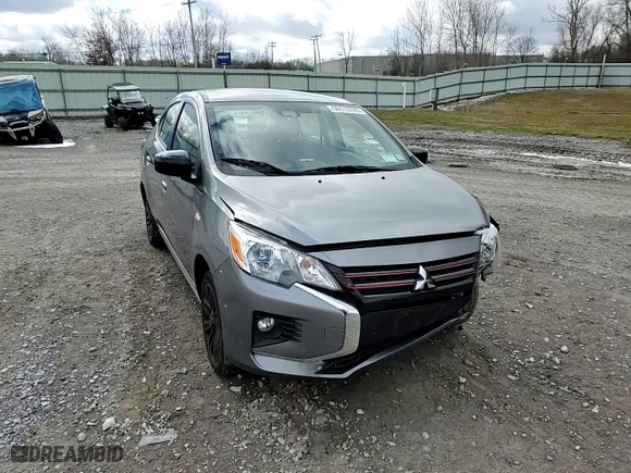 2022 Mitsubishi Mirage G4 ES with VIN ML32FUFJXNHF04844, listed as a Copart auction lot 50119745 with 34,620 mi miles and Salvage Title. Bid and sale history available at carsss.com. Image 10.