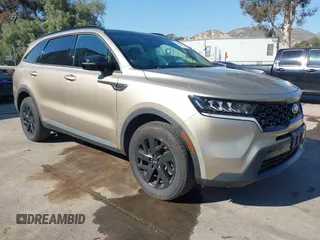 2021 Kia Sorento S with VIN 5XYRLDLC6MG008163, listed as a IAAI auction lot 41647141 with 59,669 mi miles and . Bid and sale history available at DreamBid. Image 1.