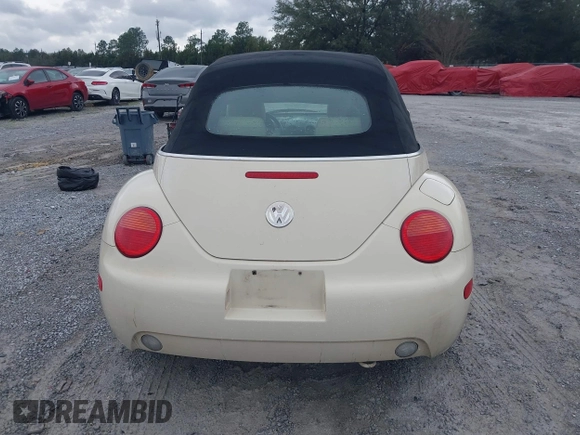 2004 Volkswagen Beetle with VIN 3VWCM21Y64M306721, listed as a IAAI auction lot 41611494 with 183,434 mi miles and . Bid and sale history available at DreamBid. Image 16.
