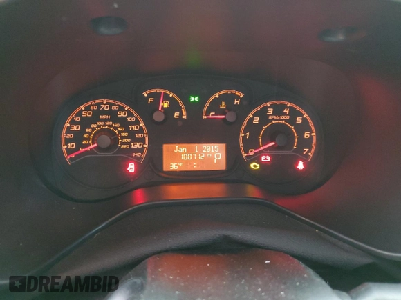 2018 Ram ProMaster City Passenger SLT with VIN ZFBERFBB1J6H90605, listed as a Copart auction lot 81418183 with 100,712 mi miles and . Bid and sale history available at DreamBid. Image 9.