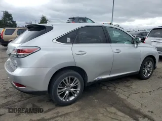 2013 Lexus RX with VIN JTJZB1BAXD2006974, listed as a Copart auction lot 49741525 with 154,651 mi miles and Salvage Title. Bid and sale history available at carsss.com. Image 3.