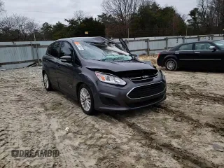 2017 Ford C-Max Energi SE with VIN 1FADP5EU5HL105056, listed as a Copart auction lot 40636914 with 0 mi miles and Salvage Title. Bid and sale history available at carsss.com. Image 12.