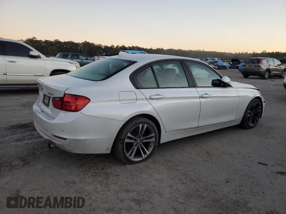 2013 BMW 3 Series 335i with VIN WBA3A9C55DF475553, listed as a Copart auction lot 82293414 with 0 mi miles and Salvage Title. Bid and sale history available at carsss.com. Image 3.