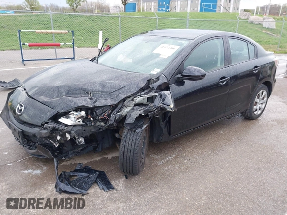 2011 Mazda 3 i Sport with VIN JM1BL1UFXB1442981, listed as a IAAI auction lot 41974300 with 112,601 mi miles. Bid and sale history available at carsss.com. Image 2.