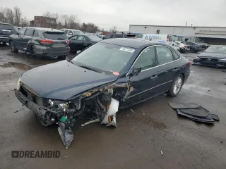 2011 Hyundai Azera GLS with VIN KMHFC4DD5BA540202, listed as a Copart auction lot 46277655 with 150,733 mi miles and Salvage title. Bid and sale history available at DreamBid. Image 1.
