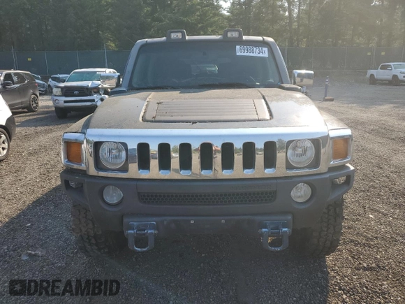 2006 Hummer H3 with VIN 5GTDN136568169880, listed as a Copart auction lot 69988734 with 0 mi miles and Clean Title. Bid and sale history available at carsss.com. Image 5.