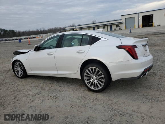 2020 Cadillac CT5 Premium Luxury with VIN 1G6DT5RK4L0120627, listed as a Copart auction lot 86663684 with 84,823 mi miles and Salvage Title. Bid and sale history available at DreamBid. Image 2.