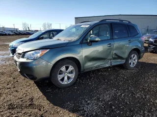 2015 Subaru Forester with VIN JF2SJCNC5FH811153, listed as a Copart auction lot 77349624 with 143,350 mi miles and Salvage title. Bid and sale history available at DreamBid. Image 1.