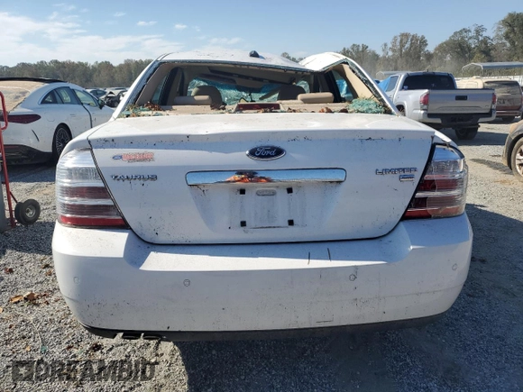 2008 Ford Taurus Limited with VIN 1FAHP28W58G144574, listed as a Copart auction lot 74658954 with 179,824 mi miles and Salvage Title. Bid and sale history available at carsss.com. Image 6.