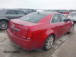 2008 Cadillac CTS RWD w/1SB with VIN 1G6DV57V880181641, listed as a IAAI auction lot 41550840 with 133,233 mi miles. Bid and sale history available at carsss.com. Image 4.