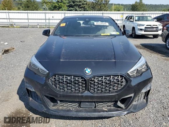 2020 BMW 2 Series M235i xDrive with VIN WBA13AL02L7F99945, listed as a Copart auction lot 70134044 with 0 mi miles and Clean Title. Bid and sale history available at carsss.com. Image 5.