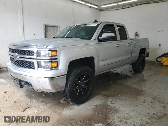 2015 Chevrolet Silverado 1500 LS with VIN 1GCRCPEH2FZ333438, listed as a Copart auction lot 54342505 with 215,852 mi miles and Salvage Title. Bid and sale history available at DreamBid. Image 1.