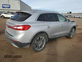 2016 Lincoln MKX Reserve with VIN 2LMTJ8LR8GBL88588, listed as a Copart auction lot 85733924 with 41,258 mi miles and Salvage Title. Bid and sale history available at carsss.com. Image 3.