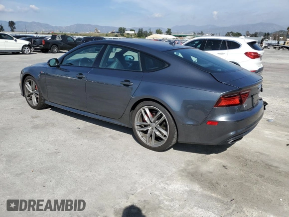 2018 Audi A7 Premium Plus with VIN WAUW3AFC1JN069371, listed as a Copart auction lot 43046864 with 65,617 mi miles. Bid and sale history available at carsss.com. Image 2.
