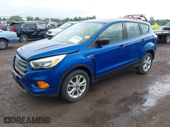 2017 Ford Escape S with VIN 1FMCU0F72HUE68205, listed as a IAAI auction lot 42502423 with 75,453 mi miles and . Bid and sale history available at DreamBid. Image 19.