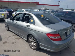2008 Mercedes-Benz C 300 Sport with VIN WDDGF54X28F067165, listed as a IAAI auction lot 42039813 with 204,436 mi miles and . Bid and sale history available at carsss.com. Image 3.
