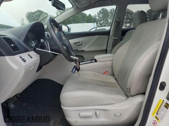 2012 Toyota Venza LE with VIN 4T3ZA3BB5CU058531, listed as a Copart auction lot 55030235 with 114,012 mi miles and Salvage Title. Bid and sale history available at DreamBid. Image 7.