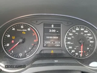 2015 Audi A3 1.8T Premium Plus with VIN WAUCCGFF4F1070755, listed as a Copart auction lot 71274413 with 103,890 mi miles. Bid and sale history available at carsss.com. Image 9.