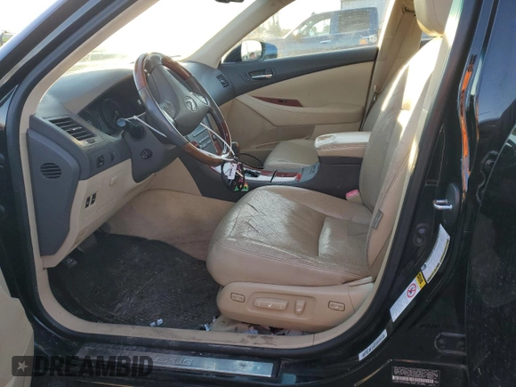 2009 Lexus ES 330 with VIN JTHBJ46G792295910, listed as a Copart auction lot 43849635 with 161,496 mi miles and Salvage Title. Bid and sale history available at DreamBid. Image 7.
