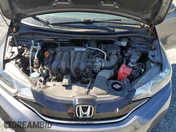 2017 Honda Fit EX with VIN JHMGK5H73HS005439, listed as a Copart auction lot 61263525 with 46,966 mi miles and Salvage title. Bid and sale history available at DreamBid. Image 12.