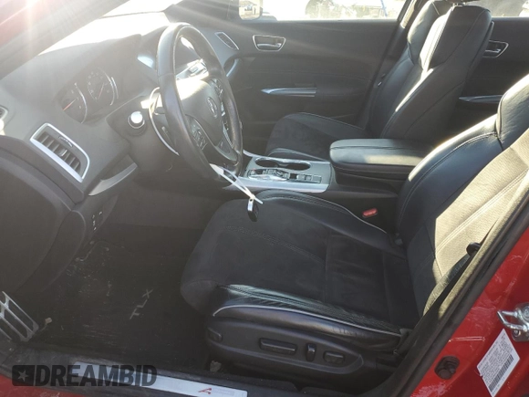 2019 Acura TLX w/A-Spec Pkg with VIN 19UUB2F65KA005230, listed as a Copart auction lot 48872145 with 61,992 mi miles and Salvage Title. Bid and sale history available at carsss.com. Image 7.