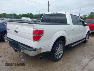 2014 Ford F-150 XL with VIN 1FTFW1CTXEKF15524, listed as a IAAI auction lot 42109740 with 154,554 mi miles and . Bid and sale history available at DreamBid. Image 4.