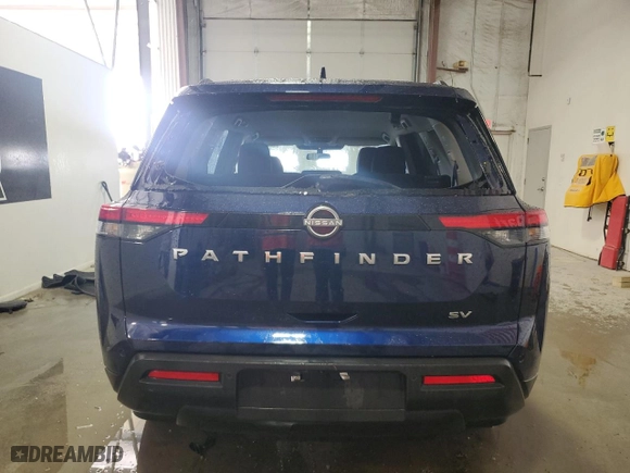 2024 Nissan Pathfinder SV with VIN 5N1DR3BA2RC283684, listed as a Copart auction lot 54403005 with 25,647 mi miles and Clean Title. Bid and sale history available at carsss.com. Image 6.