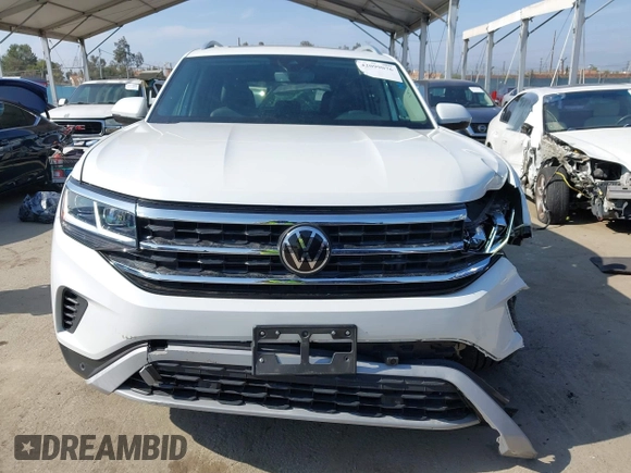 2023 Volkswagen Atlas SEL with VIN 1V2BR2CA7PC527099, listed as a IAAI auction lot 42099076 with 13,710 mi miles and . Bid and sale history available at DreamBid. Image 12.