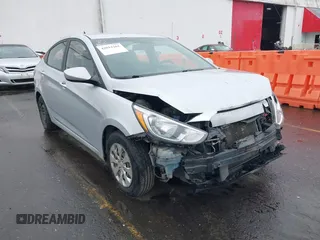 2015 Hyundai Accent GLS with VIN KMHCT4AE4FU866528, listed as a IAAI auction lot 42011261 with 186,368 mi miles and . Bid and sale history available at DreamBid. Image 1.