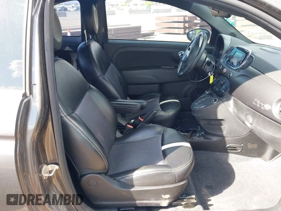 2016 FIAT 500e with VIN 3C3CFFGE8GT155154, listed as a IAAI auction lot 42023799 with 36,551 mi miles and . Bid and sale history available at DreamBid. Image 5.