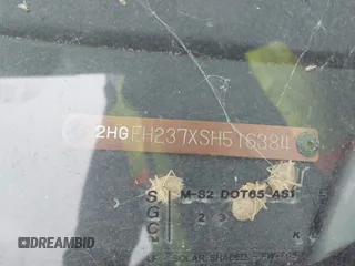 1995 Honda Civic z VIN 2HGEH237XSH516384, wystawiony jako IAAI lot #42193189 z przebiegiem 357 539 mil mil oraz . Historia ofert i sprzedaży dostępna na DreamBid. Obrazek 9.