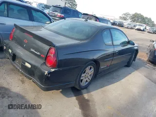 2004 Chevrolet Monte Carlo SS Supercharged with VIN 2G1WZ151549328414, listed as a IAAI auction lot 41910518 with 181,069 mi miles. Bid and sale history available at carsss.com. Image 4.