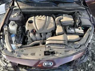 2014 Kia Optima EX with VIN 5XXGN4A70EG332268, listed as a Copart auction lot 86608734 with 153,488 mi miles and Salvage Title. Bid and sale history available at carsss.com. Image 11.
