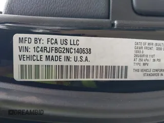 2022 Jeep Grand Cherokee Limited with VIN 1C4RJFBG2NC140638, listed as a IAAI auction lot 42601869 with 43,868 mi miles and . Bid and sale history available at DreamBid. Image 9.