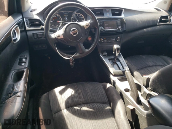 2017 Nissan Sentra S with VIN 3N1AB7AP2HY269477, listed as a Copart auction lot 49624105 with 191,950 mi miles and Salvage Title. Bid and sale history available at DreamBid. Image 8.