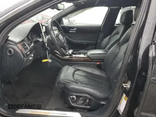 2015 Audi A8 L 4.0T with VIN WAU32AFD3FN004897, listed as a Copart auction lot 43602063 with 53,271 mi miles. Bid and sale history available at carsss.com. Image 7.
