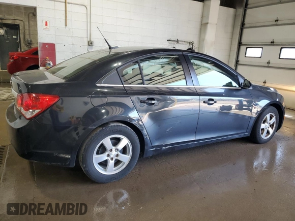 2013 Chevrolet Cruze 1LT with VIN 1G1PC5SB4D7222645, listed as a Copart auction lot 54987835 with 169,286 mi miles and Clean Title. Bid and sale history available at DreamBid. Image 3.