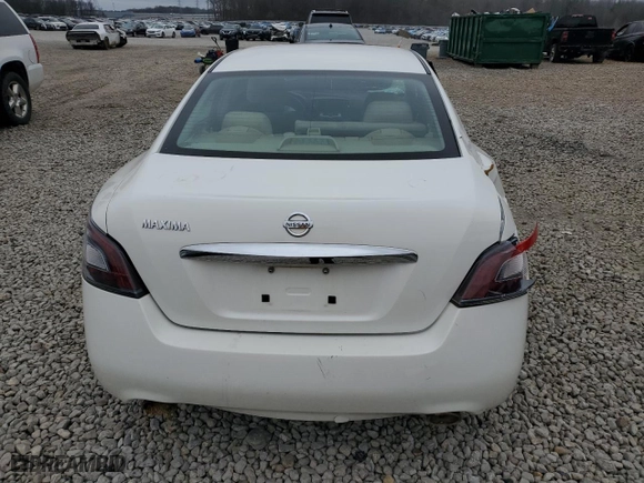 2012 Nissan Maxima 3.5 SV with VIN 1N4AA5AP1CC808778, listed as a Copart auction lot 85738344 with 0 mi miles and Salvage Title. Bid and sale history available at carsss.com. Image 6.