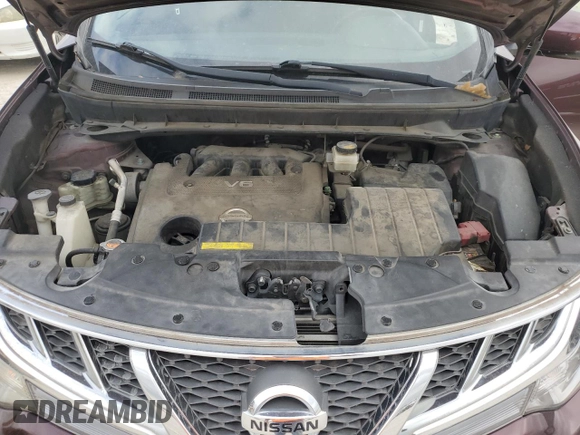 2013 Nissan Murano S with VIN JN8AZ1MU5DW206712, listed as a Copart auction lot 86338434 with 118,819 mi miles and Clean Title. Bid and sale history available at carsss.com. Image 12.