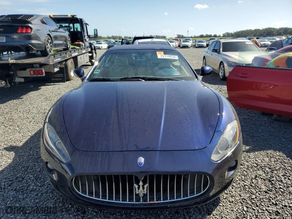 2015 Maserati GranTurismo Convertible Sport with VIN ZAM45MMA6F0148607, listed as a Copart auction lot 75114254 with NaN miles and Salvage Title. Bid and sale history available at carsss.com. Image 5.