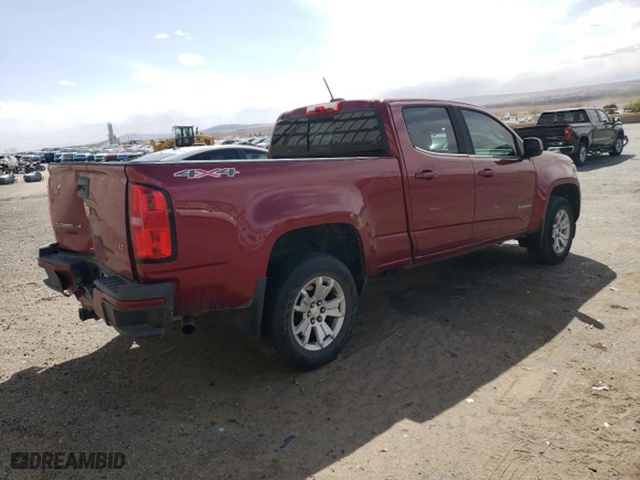 2017 Chevrolet Colorado 4WD LT with VIN 1GCGTCEN0H1198578, listed as a Copart auction lot 51675855 with 96,004 mi miles and Salvage Title. Bid and sale history available at carsss.com. Image 3.