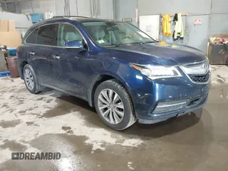 2014 Acura MDX Tech Pkg with VIN 5FRYD4H46EB048809, listed as a IAAI auction lot 41573811 with 199,888 mi miles. Bid and sale history available at carsss.com. Image 1.