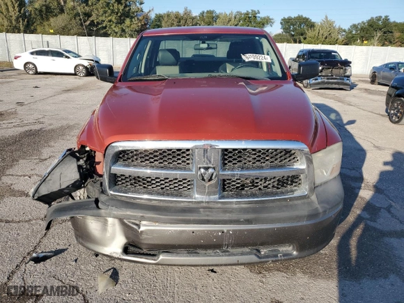2009 Dodge Ram 1500 ST with VIN 1D3HB18K39S776396, listed as a Copart auction lot 84109224 with 118,064 mi miles and Salvage Title. Bid and sale history available at carsss.com. Image 5.